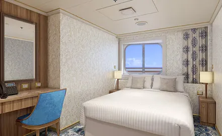 Interior with Picture Window (Walkway View)