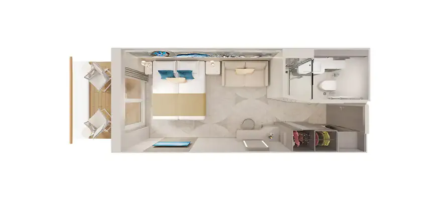 Aft-facing Balcony 2