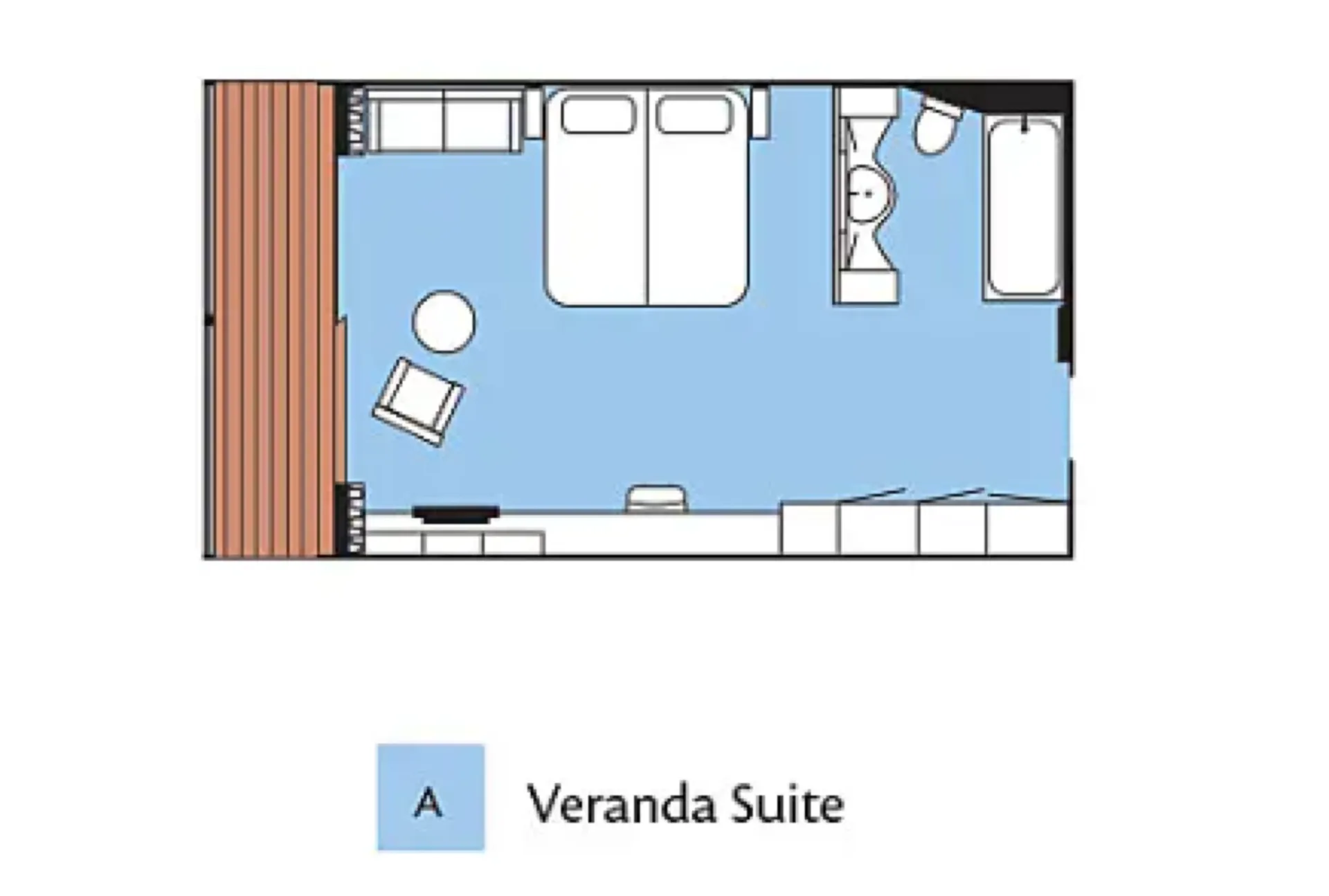 Verandás lakosztály 8