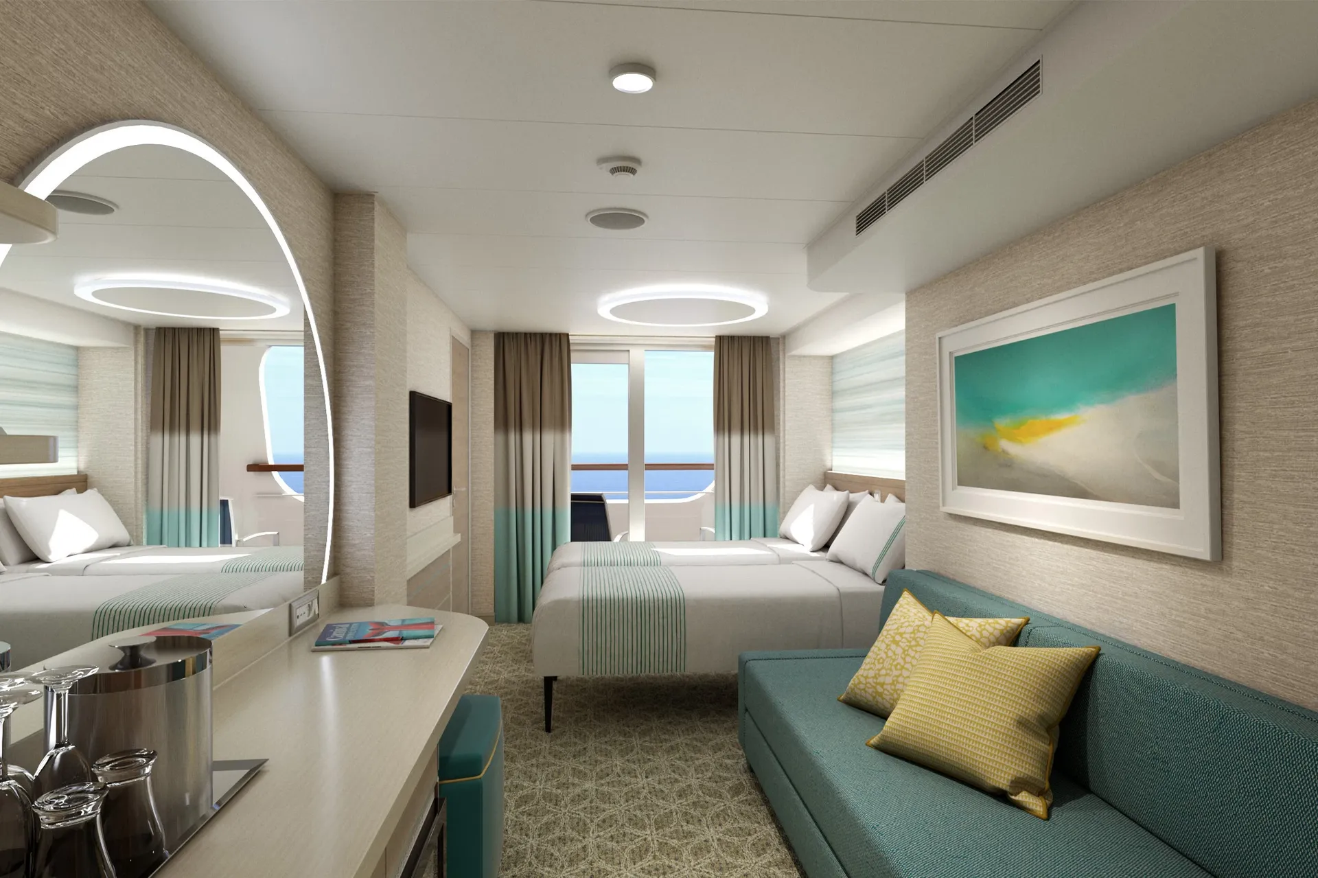 Cloud 9 Spa Cove Balcony