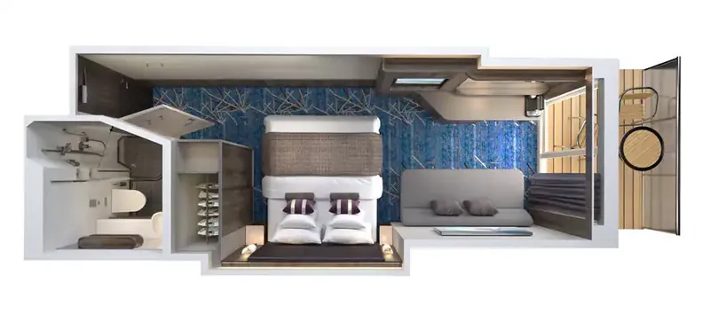 Sail Away Klub Erkélyes Lakosztály 2