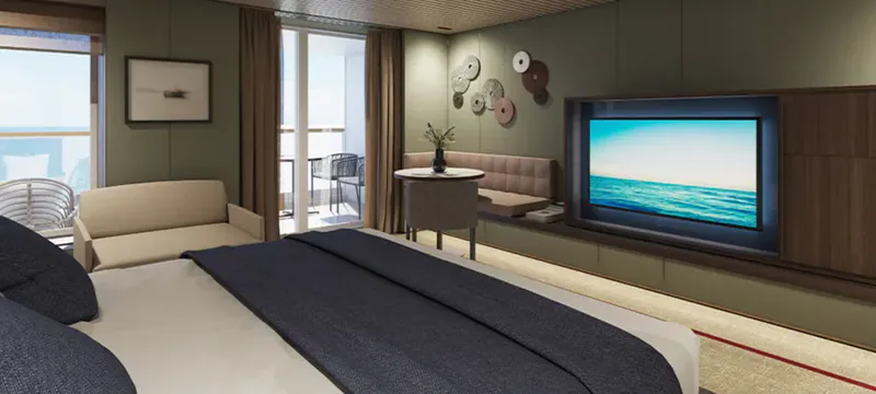 海湾顶层套房带阳台 2