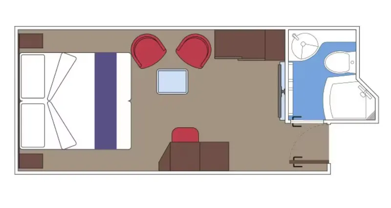Suite Interior Klub Yacht MSC 2