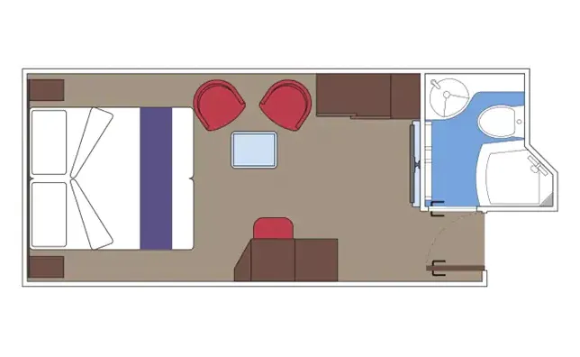 Suite Interior Klub Yacht MSC 5