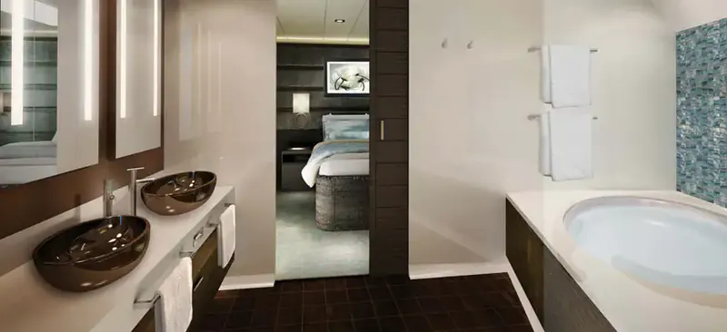 海湾前方阳台豪华套房 1