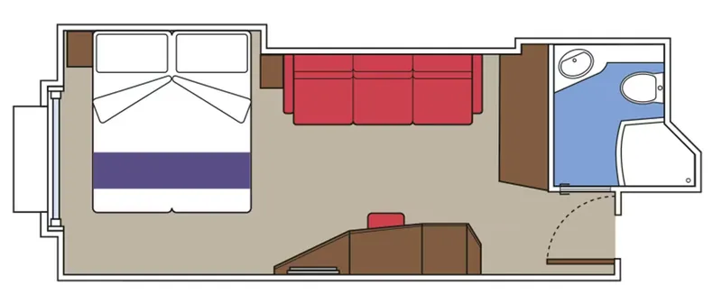 豪华海景小型客房(受阻挡的视野)FANTASTICA 2
