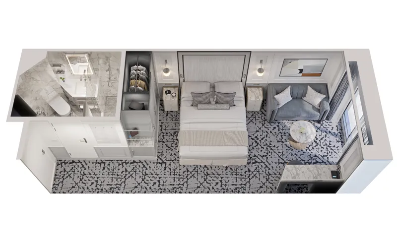 Πολυτελής Καμπίνα με Θέα στον Ωκεανό 4