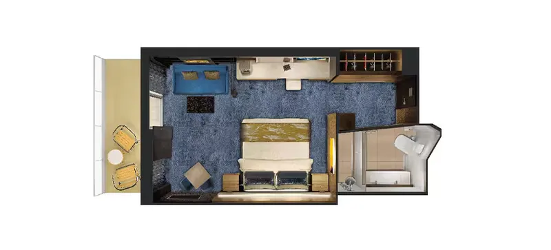 The Haven Suite with Balcony 2