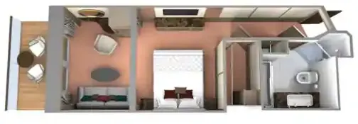 Suită cu verandă 2