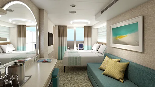 Cloud 9 Spa Forward-View Extended Balcony
