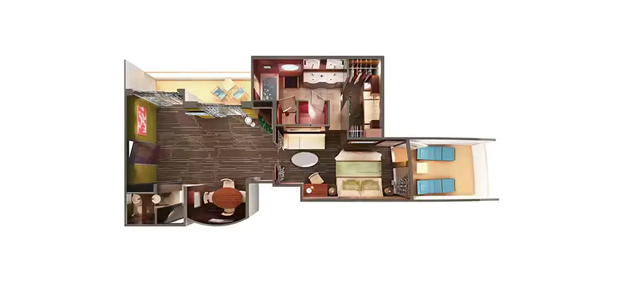 Suite ya Mmiliki yenye Balconies Mbili 2