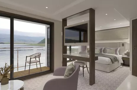 Diamond Deck (Upper) - Grand Balcony Suite