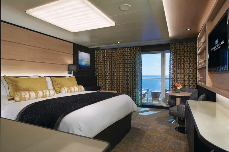 海湾庭院顶层套房(附阳台) 1