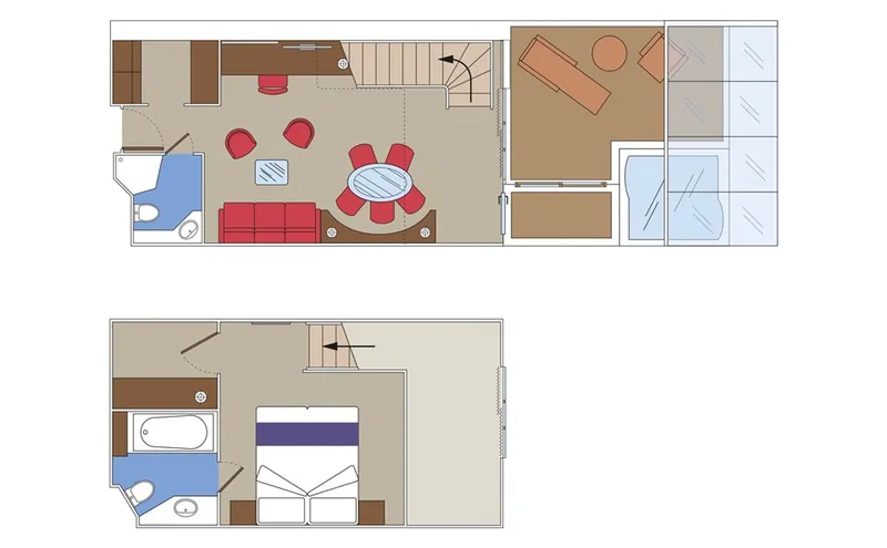 Suită Duplex Yacht Club cu Jacuzzi 5