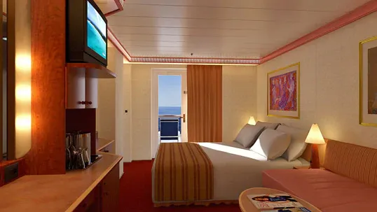 Aft-View Extended Balcony