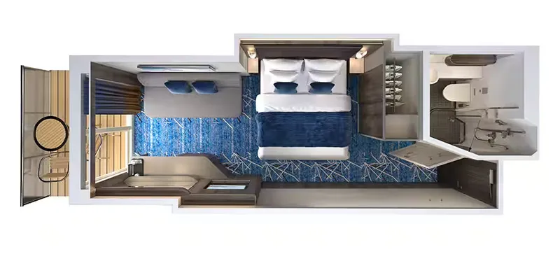 Aft-Facing Balcony 2