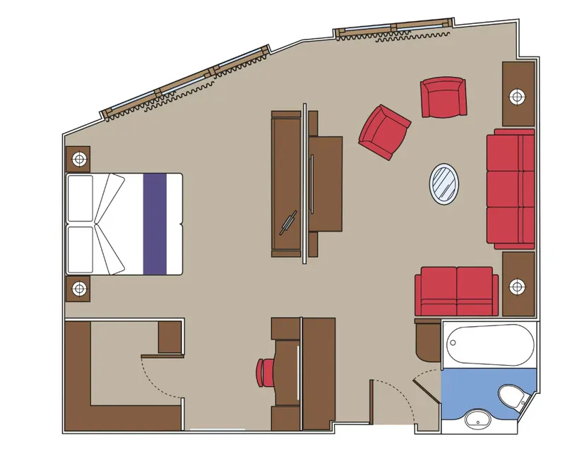 MSC YACHT CLUB EXECUTIVE & FAMILY SUITE 2