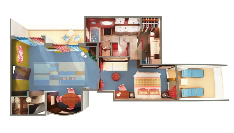 Σουίτα Ιδιοκτήτη με Δύο Μπαλκόνια 4