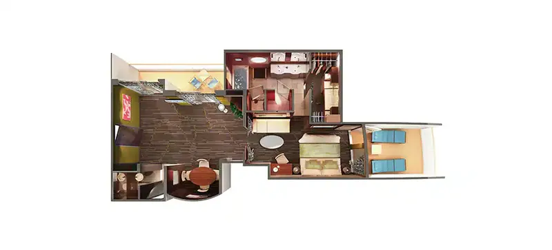 Σουίτα Ιδιοκτήτη με Δύο Μπαλκόνια 2