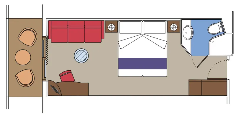 豪华阳台部分海景Fantastica 2