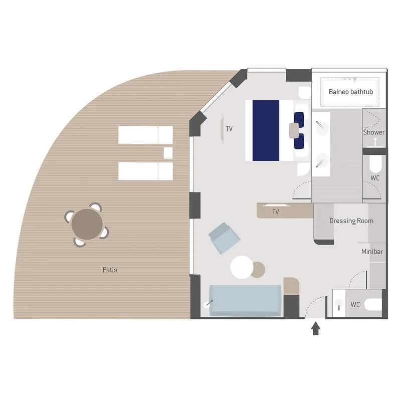 Grand Deluxe Suite Dæk 6 2