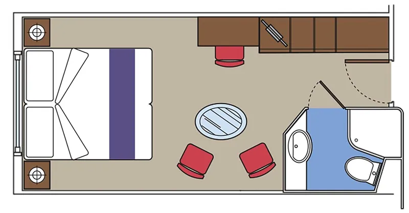 豪华海景客房(受阻挡的视野)FANTASTICA 4