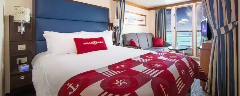 豪华海景舱房，配有导航员阳台 2