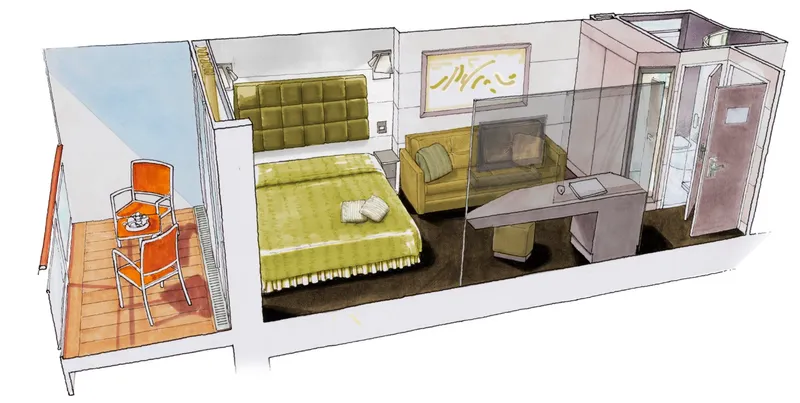 PREMIUM BALCONY FANTASTICA 2