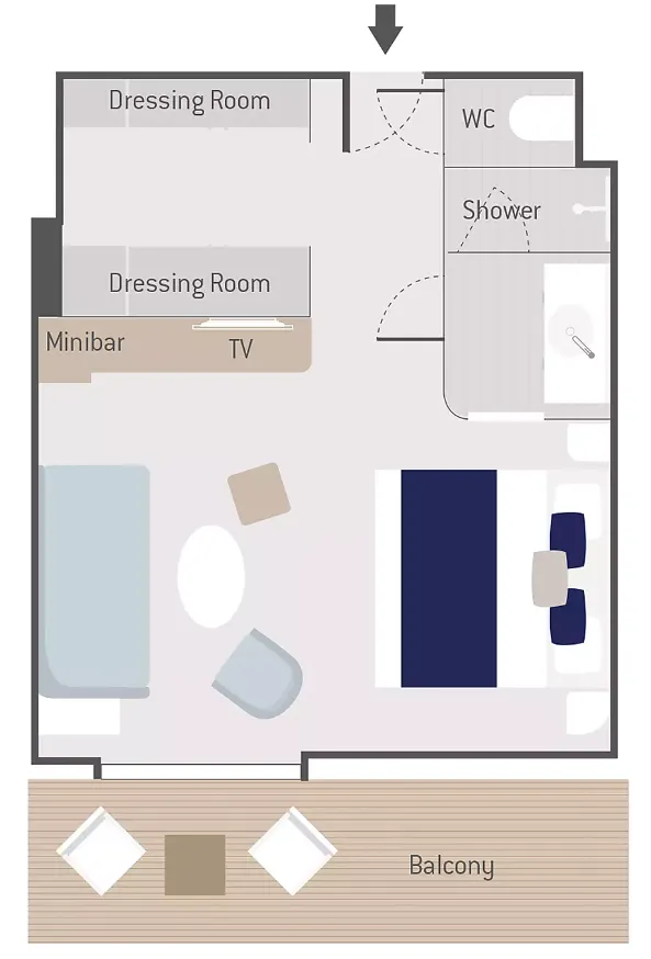 Suită Privilegiată, Puntea 5 3