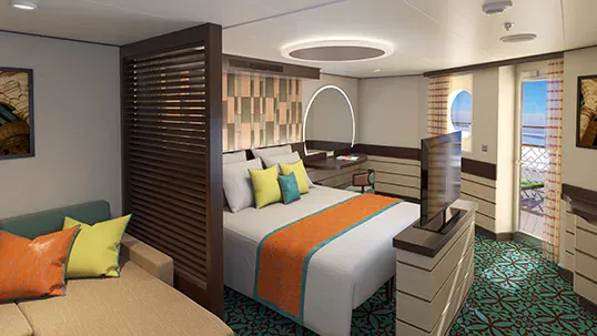 Havana Cabana Corner Suite
