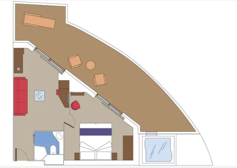 Prémiový apartmán Aurea s terasou 2