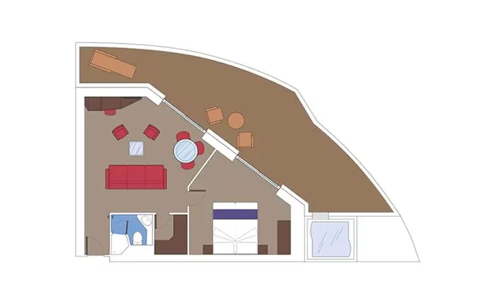 奥雷亚大套房带露台及按摩浴缸 11