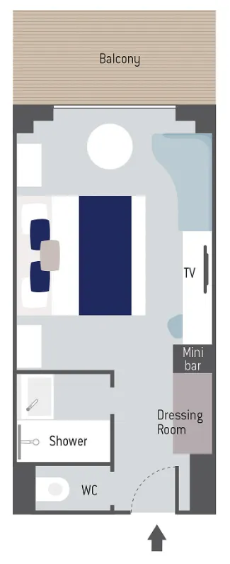 Prestige lakosztály, 8. fedélzet 6