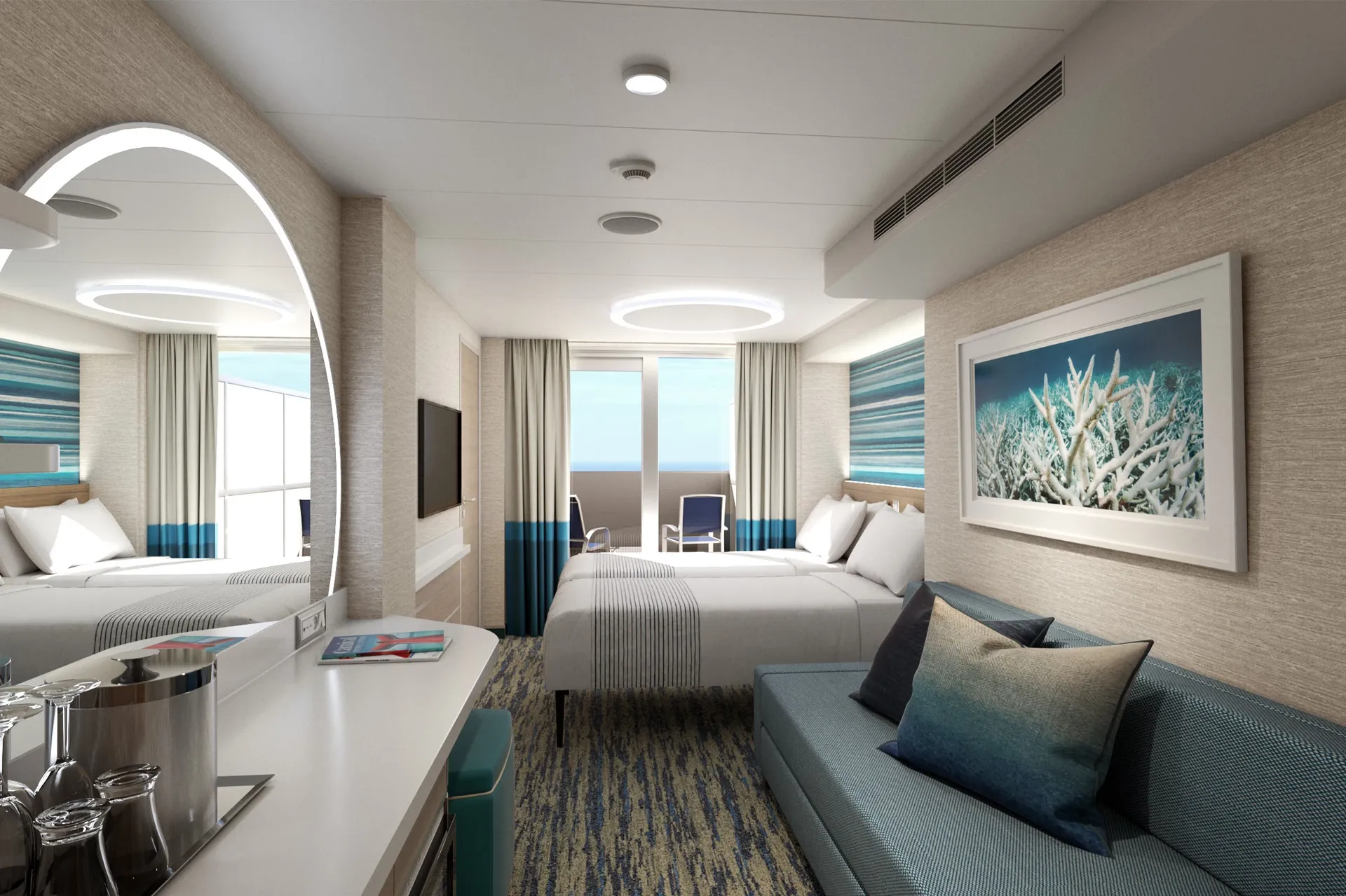 Forward-View Extended Balcony