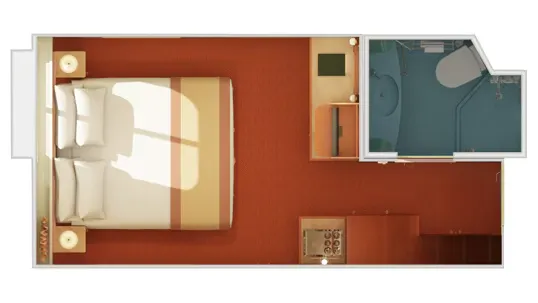 Interior with Picture Window (Walkway View)