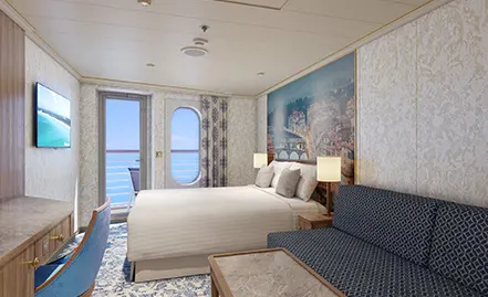 Aft-View Extended Balcony