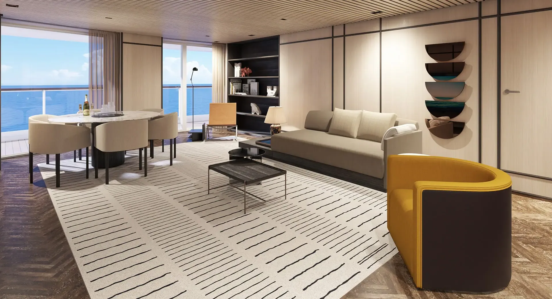 Haven Arka Yüzlü Penthouse, Ana Yatak Odası ve Geniş Balkon ile 11