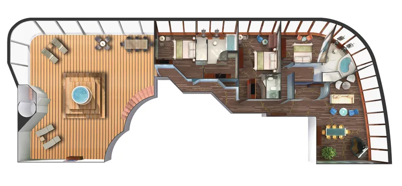 Βίλα Κήπου με Τρία Υπνοδωμάτια 8