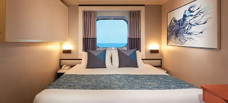 Okyanus Manzaralı Pencere 3