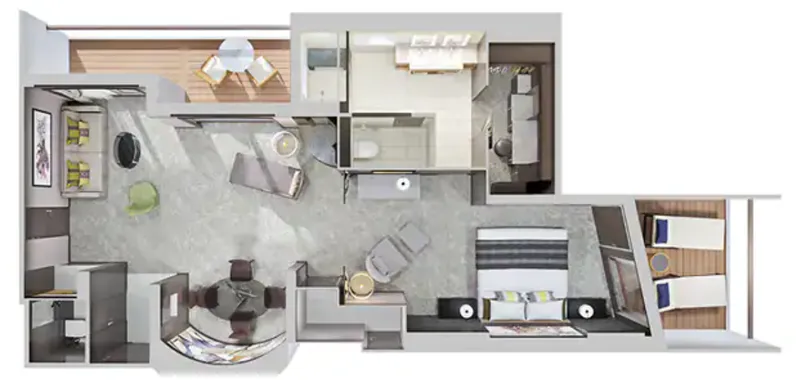 海灣業主套房(附大陽台) 2