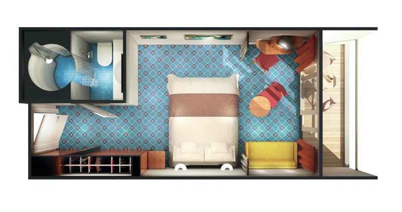 Aft-Facing Balcony 2