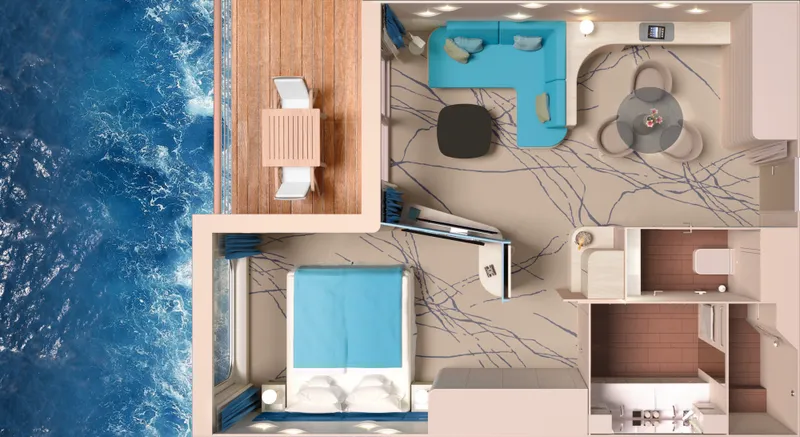 带阳台的初级套房 6