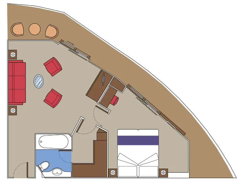 MSC YACHT CLUB ROYAL SUITE 1