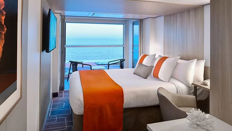 Edge Single Stateroom with Infinite Veranda