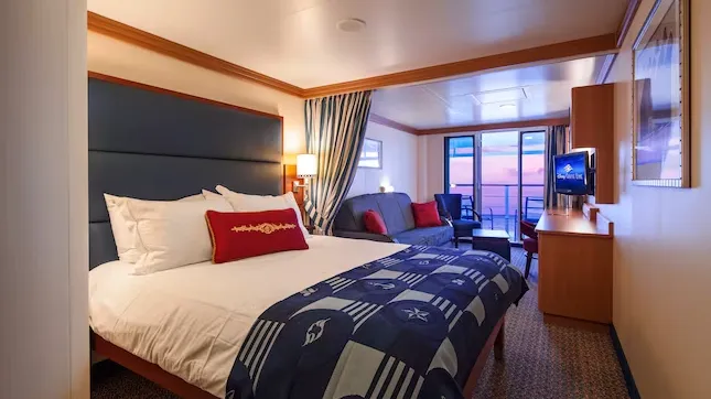 Deluxe Familie Oceanview Kahyt med Veranda 1