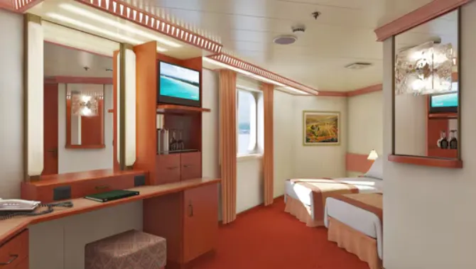 Interior with Picture Window (Walkway View)