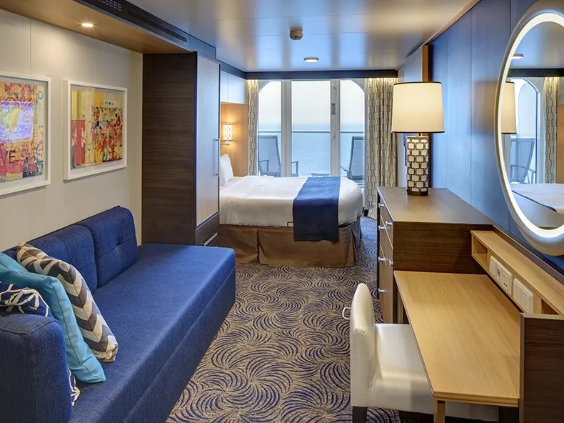 Connecting Ocean View Balcony