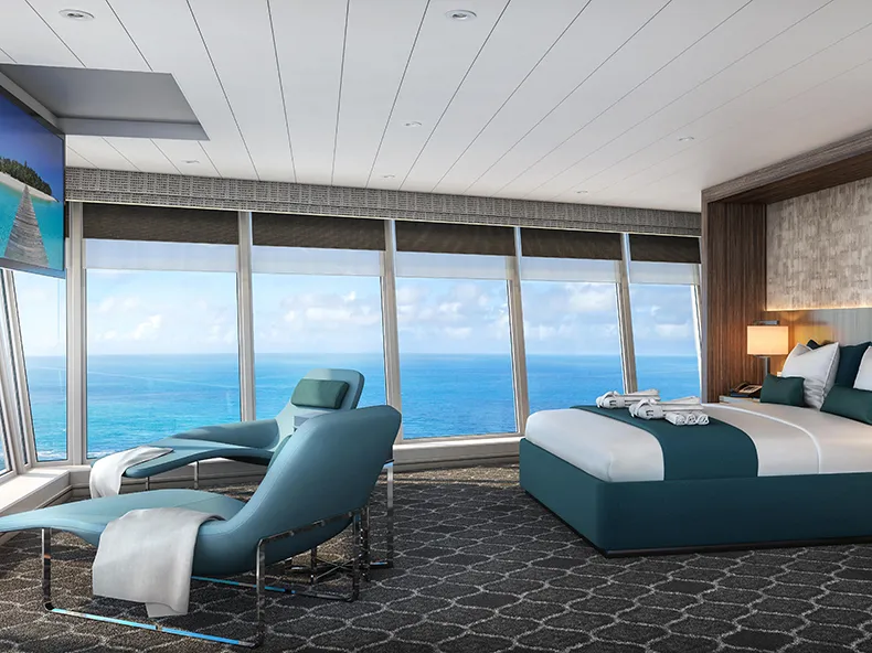 Ocean View Panoramic Suite (No Balcony)