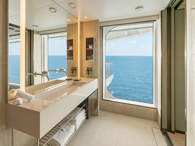 海湾三卧室复式套房，配有大阳台 2