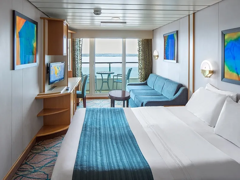 Ocean View Balcony Quad Guarantee
